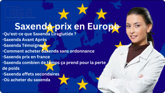 Saxenda prix en Europe